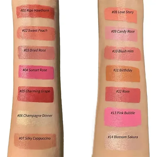 Mll Rubor En Barra 3 En 1 Creamy Heart De Heci Beauty, 7 G