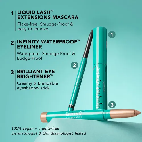Thrive Causemetics Trio Maquillaje Mascara Delineador