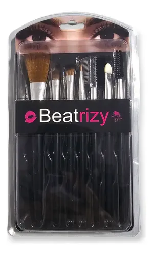 Set Brochas X6 Mayorista 7 Piezas Pinceles Maquillaje