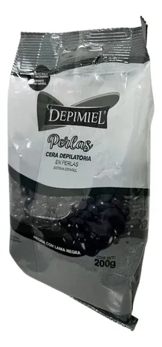 Cera Depilatoria Negra En Perlas Depimiel 200g