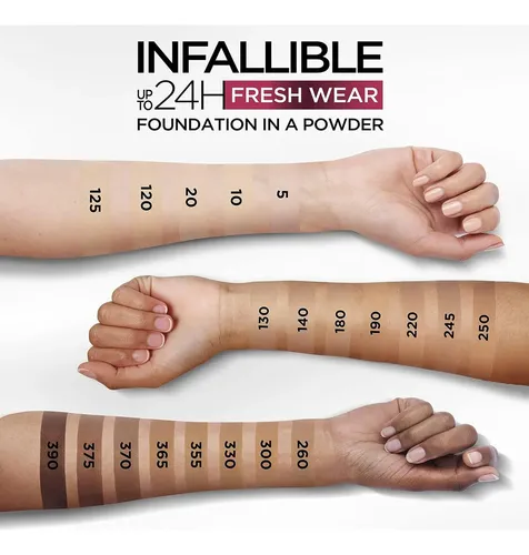 Base En Polvo L’oréal Infallible 24h Deep Amber Pack