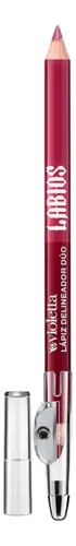 Violetta Lapiz Delineador Dual Para Labios Con Sacapuntas