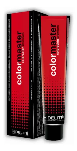 Tintura Fidelité Colormaster Coloración, Tonos X 60gr 7.1 Rubio Ceniza