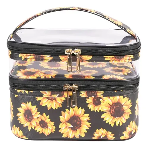 Bolsa De Maquillaje Fitini, Funda De Viaje Para Cosméticos D
