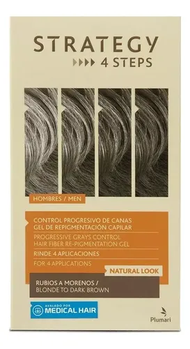 Tintura Semipermanente Strategy 4 Steps Gel Cubre Canas 1.2L