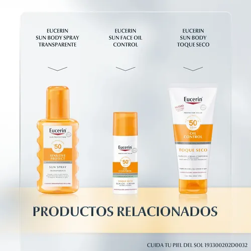 Eucerin Protector Solar Spray Toque Seco Fps 50 X 200ml