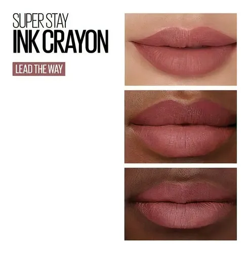 Labial Maybelline Super Stay Ink Crayon Mate Lead The Way