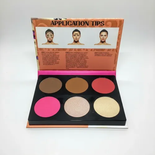 Paleta De Contorno Rubor  Highlighter