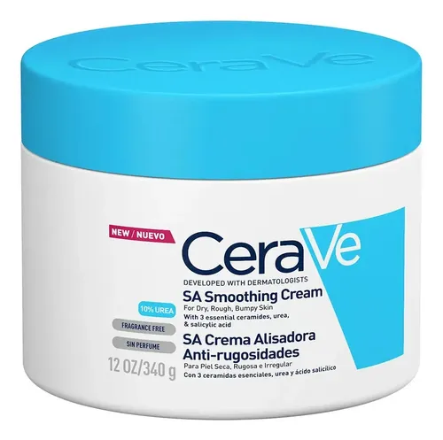 Crema Cerave Alisadora Anti-rugosidades 340ml Pote