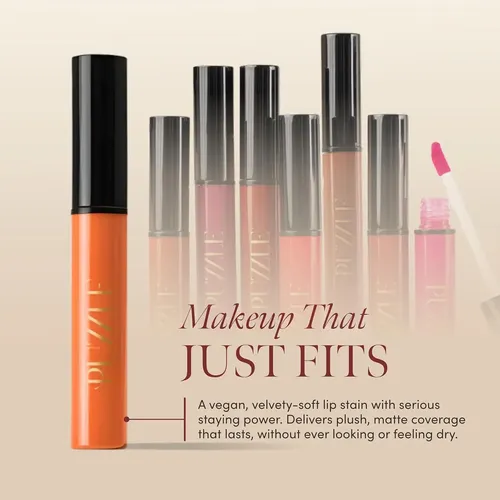 Tinte Labial Vegano Matte Puzzle Daylily
