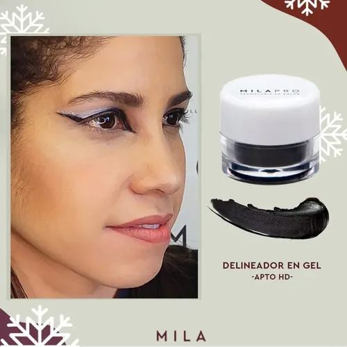 Delineador En Gel Apto Hd Mila