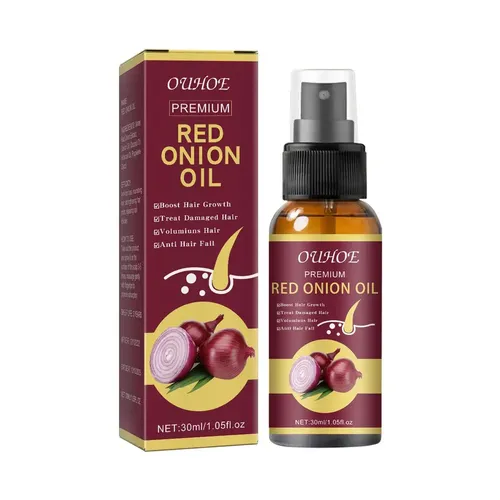 Caceite De Cebolla Para El Crecimiento Del Cabello 2pz .