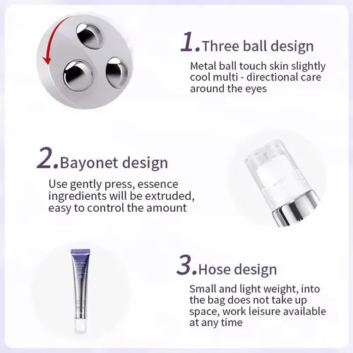 Crema Para El Contorno De Ojos Con Retinol Y Masajeador 360°