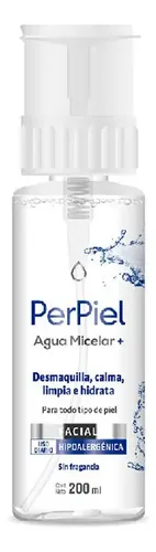 Perpiel Agua Micelar Mas X200 Ml