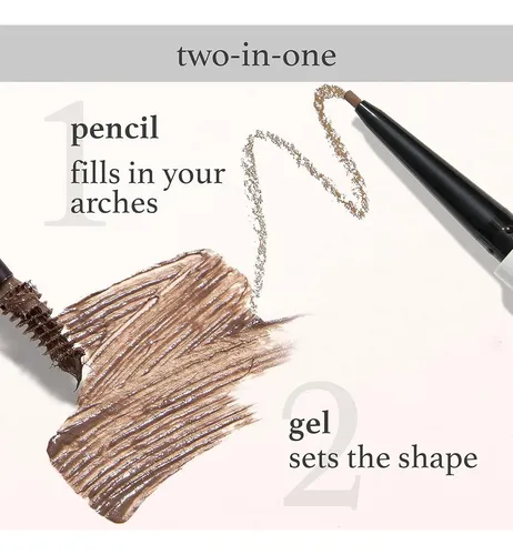 Set Para Cejas Julep Brow 101 Marrón Oscuro 2 En 1