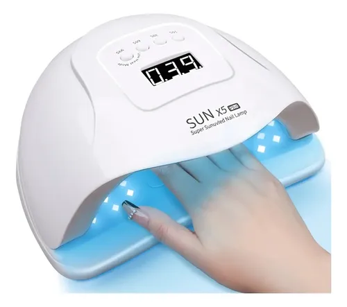 Kit Uñas Manicura Esmaltes Semipermanente Gel Cabina Uv Led