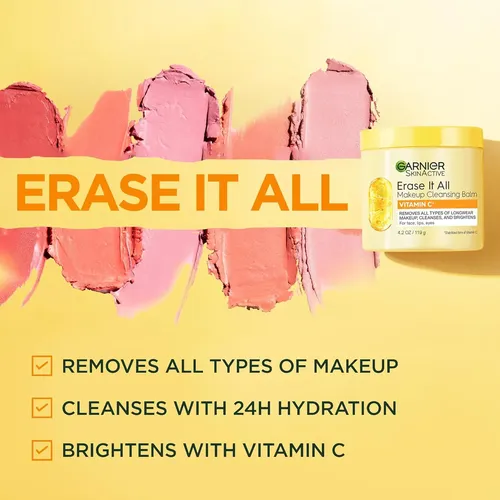 Bálsamo Limpiador De Maquillaje Garnier Erase It All Con Vit