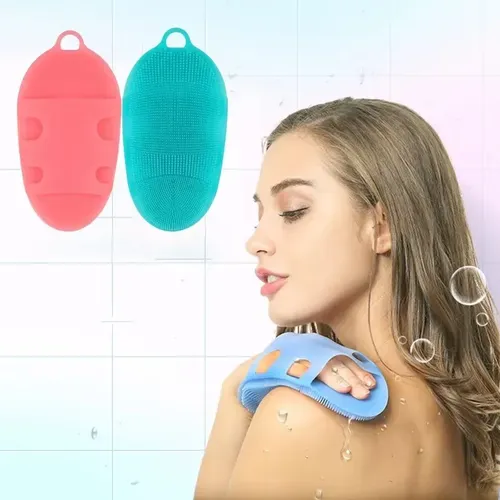 Guante Silicona Exfoliante Ducha Baño Corporal Facial