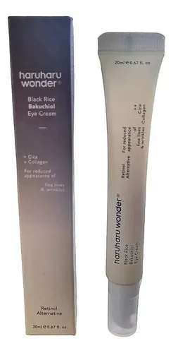 Crema Haruharu Black Rice Bakuchiol Contorno De Ojos 20 Ml