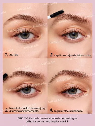 Sheglam Set Me Up Gel Para Cejas Fijación Duradera Y Suave