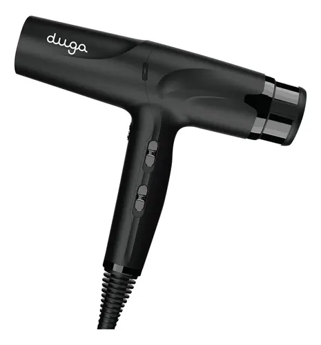 Secador de Pelo Profesional Duga D5 Iónico, 2200W, con Aire Frío y 3 Accesorios