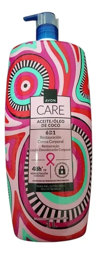 Crema Corporal Avon Care Aceite De Coco 1l Piel Extra Seca