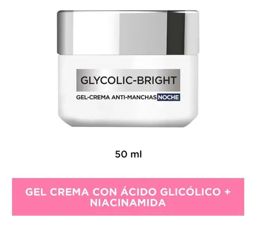 Loreal París Gel Crema Noche Anti Manchas Glycolic Bright