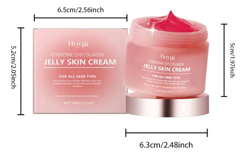 Crema Facial Hidratante Jelly Coenzima Q10 Colágen