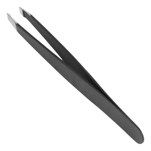 Pinzas Oblicuas Para Cejas (acero Inoxidable), Color Negro