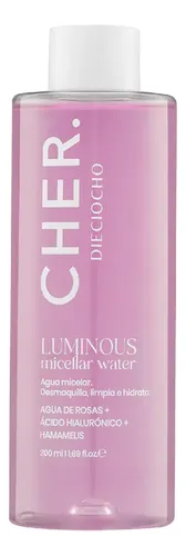 Agua Micelar Cher Luminous 200 Ml