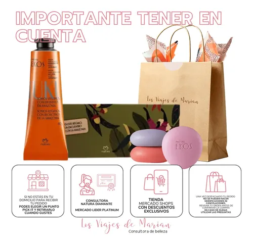 Kit Regalo Caja De Jabones + Crema Manos Ekos Natura – Lvdm