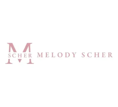 Set Premium 9 Brochas De Maquillaje Profesional + Estuche de Melody Scher Blanco