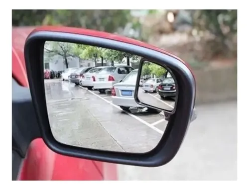 Espejo Autoadhesivo Convexo, Punto Ciego, Aumento, X 2 Un.