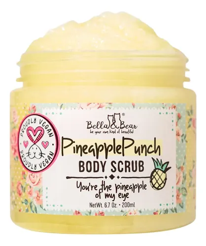 Exfoliante Corporal Bella & Bear Pineapple Vegan 200 Ml