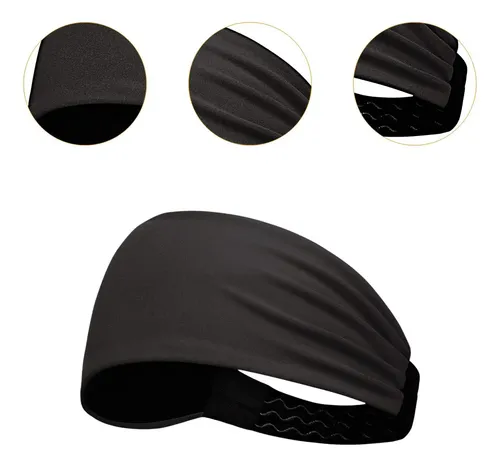 Bandas Para El Pelo Deportivas, Bandas Para El Pelo, Negro