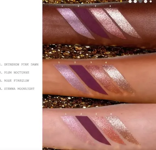 Pat Mcgrath Labs Paleta De Sombras -4 Tonos -original! Passion Fleur