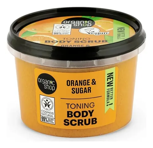 Exfoliante Corporal Natural Organic Shop Naranja 250ml