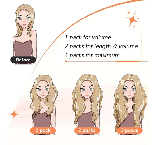 Extensiones De Pelo Humano Ovo Butterfly Weft 16 In Medium