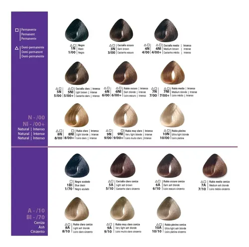 Primont Color Combo X12 Tinturas Coloración Cabello 60gr.