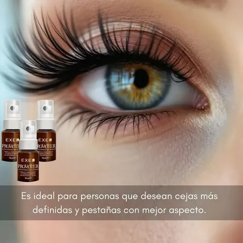 Promoter Liposomas Crecimiento Pestañas Cejas X3 Exel 15 Ml