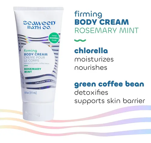 Crema Corporal Reafirmante Seaweed Bath Co. 340 Ml Romero