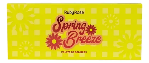 Ruby Rose Paleta De Sombras Spring Breeze 10 Colores