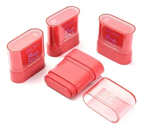 Rubor Barra Skora 4 Tonos Maquillaje Glow Ribes Colores 01
