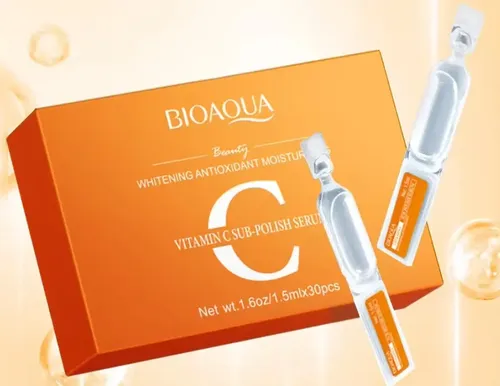Ampolletas Vitamina C Antiarrugas Antimanchas Aclarante 30pz Momento De Aplicación Día/noche Tipo De Piel Todo Tipo De Piel