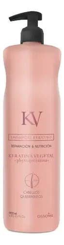 Ossono Keratina Shampoo+mascara+ Ampollas+ Protector Térmico