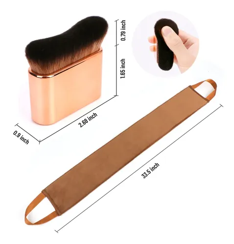 Kit De Cepillos Autobronceadores Yoseng 2 En 1 Para Un Bronc