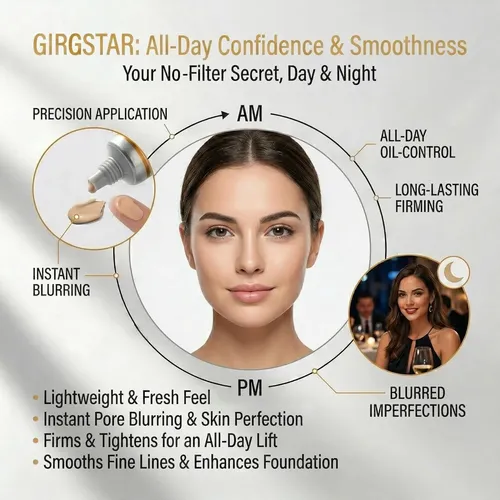 Primer Difuminante Y Firmeza Facial Girgstar 4.84×1.26×1.02