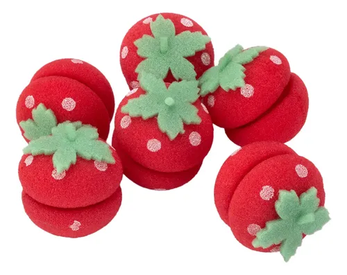 6pcs Bolas De Espuma Suave Esponja Rizador De Pelo Rodillos