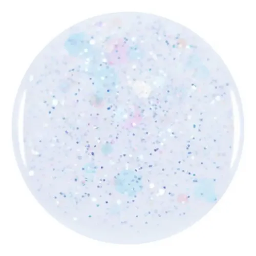 Pink Mask Semipermanente Top Coat Glitter #1 X 15 Ml