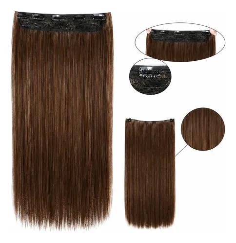 Cortina De Cabello Extension Pelo Lacio C/ Clips Kw Lefemme